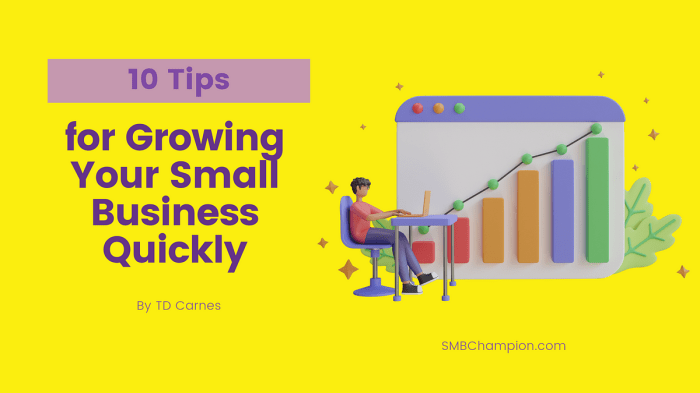 Small business growth tips